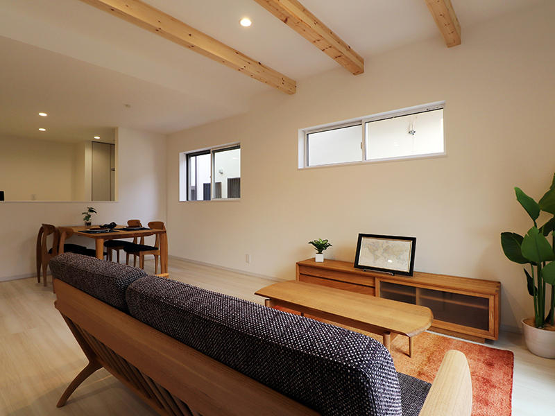 フォーセンス完成　リビング｜滋賀で新築建てるなら匠工房