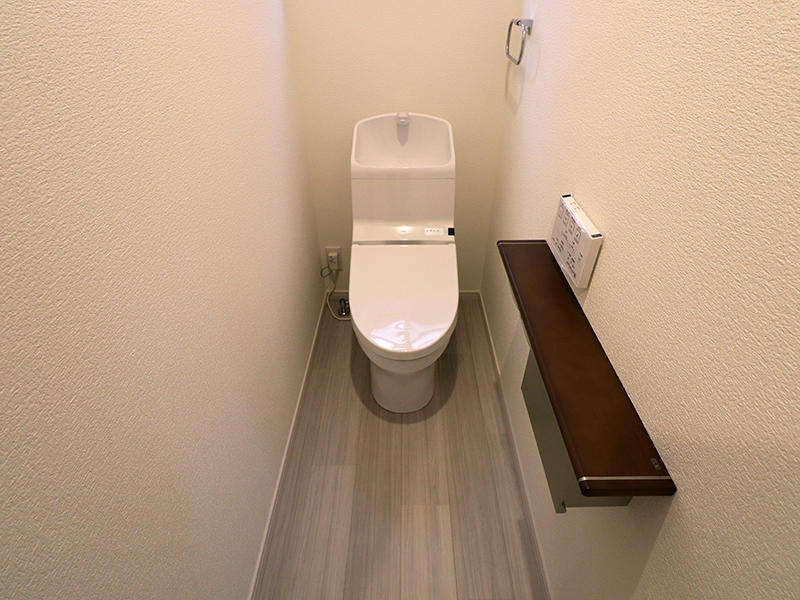 フォーセンス完成　1階トイレ｜滋賀で新築建てるなら匠工房