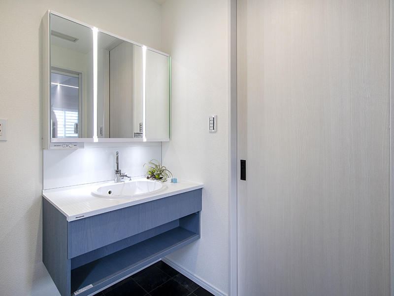 新築注文住宅完成　洗面台｜滋賀で家を建てるなら匠工房