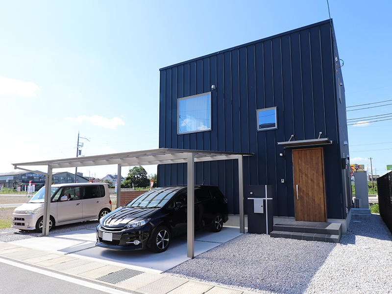 新築ゼロキューブ完成　外構｜滋賀で家を建てるなら匠工房