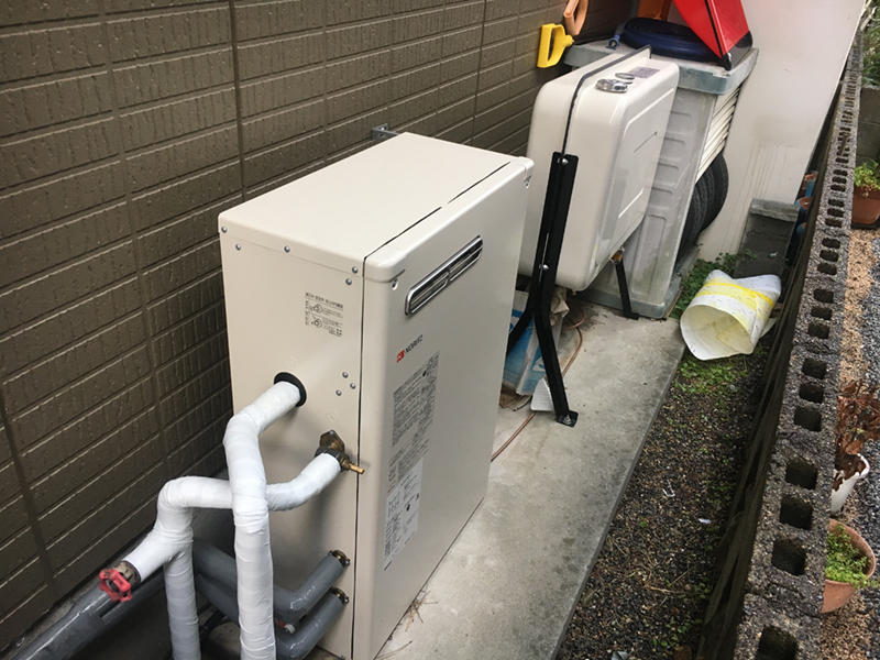 給湯器　施工事例　滋賀　匠工房