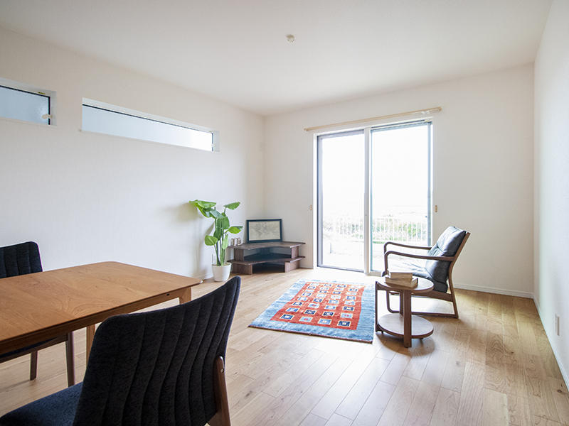 新築注文住宅完成1階　LDK｜滋賀で家を建てる匠工房