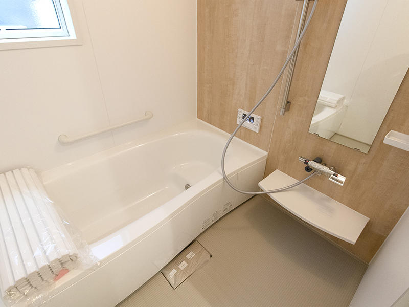 新築注文住宅完成1階　システムバス｜滋賀で家を建てる匠工房