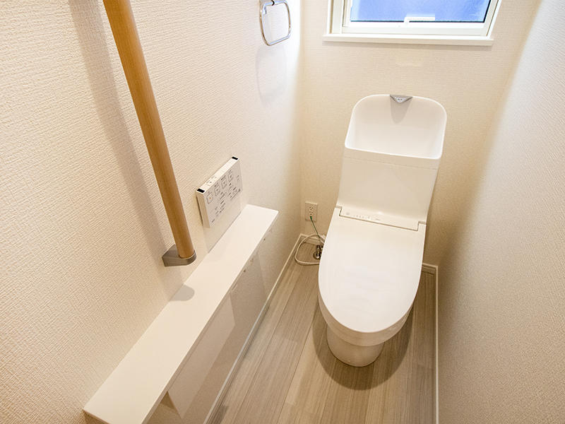 新築注文住宅完成1階　トイレ｜滋賀で家を建てる匠工房