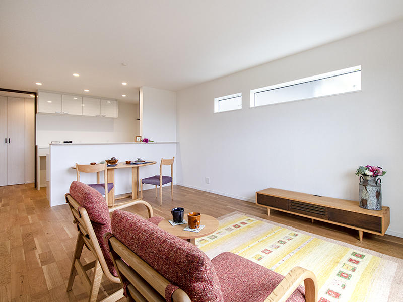 新築注文住宅完成2階　LDK｜滋賀で家を建てる匠工房