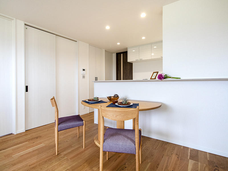 新築注文住宅完成2階　ダイニング｜滋賀で家を建てる匠工房