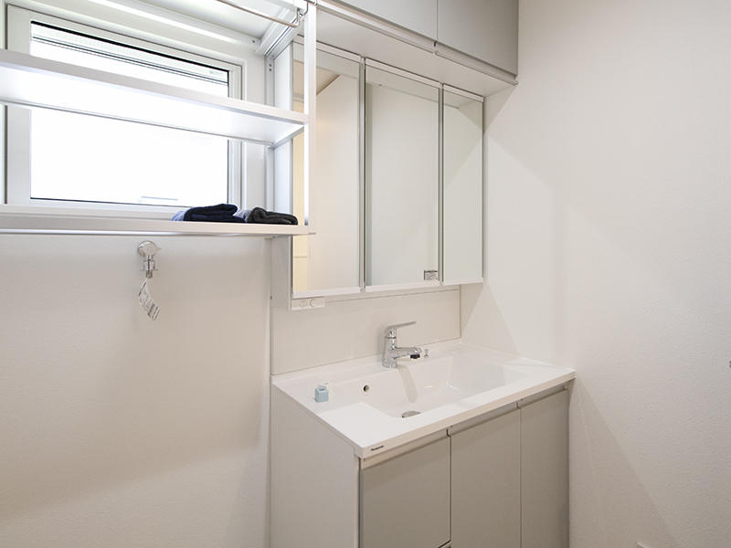 注文住宅新築事例　洗面脱衣室｜滋賀で家を建てるなら匠工房