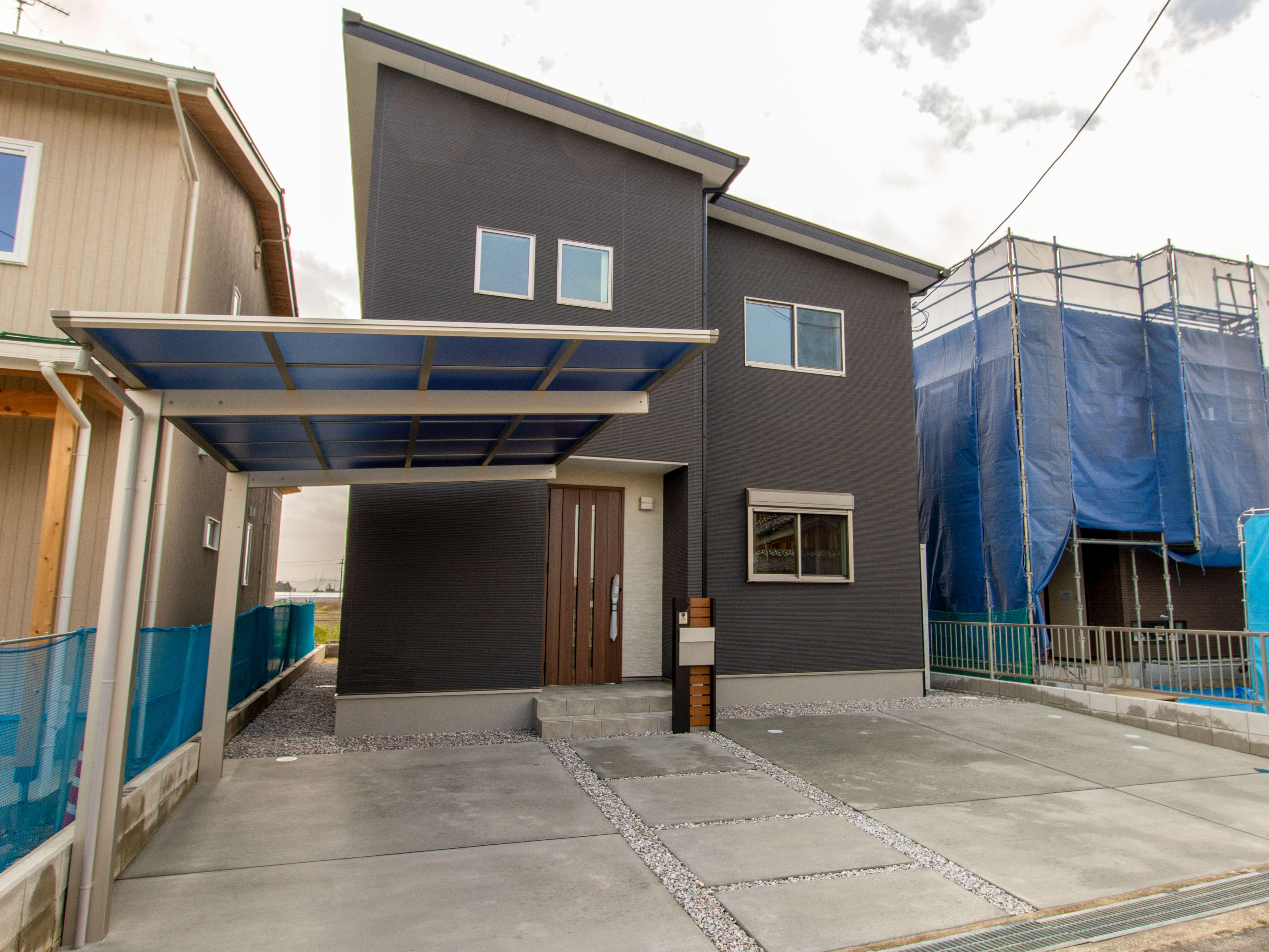 新築注文住宅完成　外観｜滋賀で家を建てる匠工房