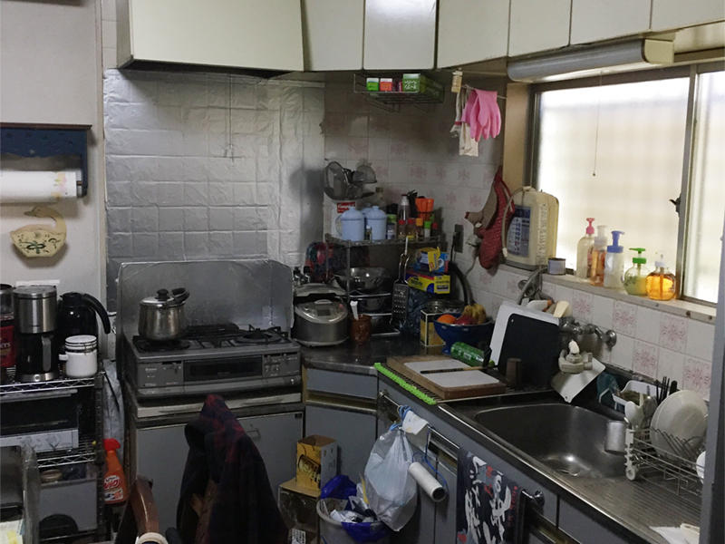 滋賀　湖南　風呂　キッチン　施工事例