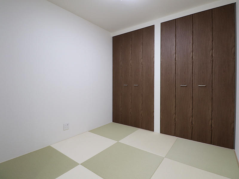 和室もクローゼットでたっぷり収納