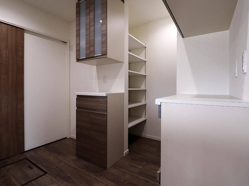 新築ゼロキューブ　キッチン収納｜滋賀で新築建てるなら匠工房