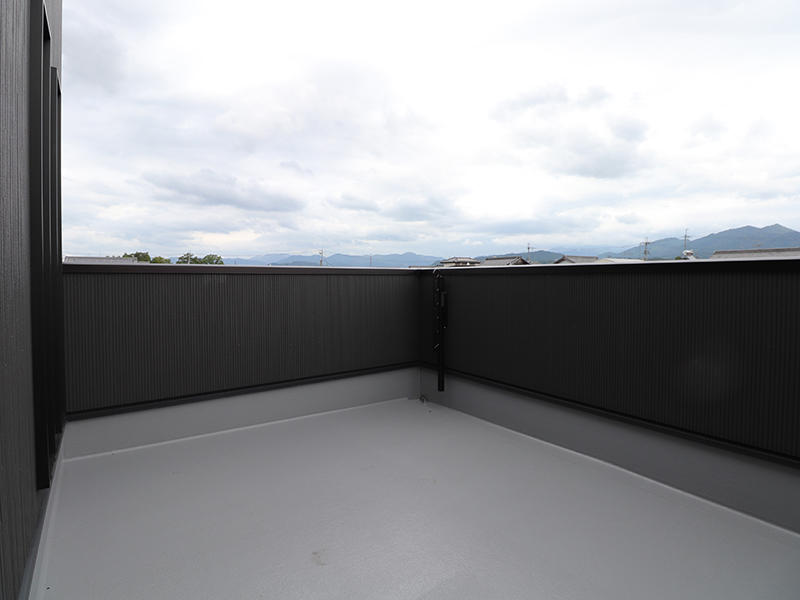 新築ゼロキューブ　バルコニー｜滋賀で新築建てるなら匠工房