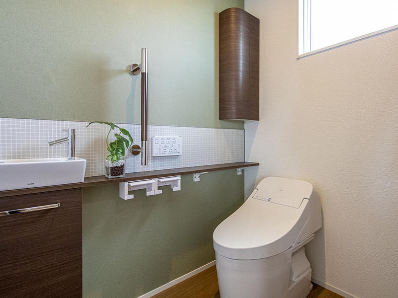 注文住宅新築事例　トイレ｜滋賀で家を建てるなら匠工房
