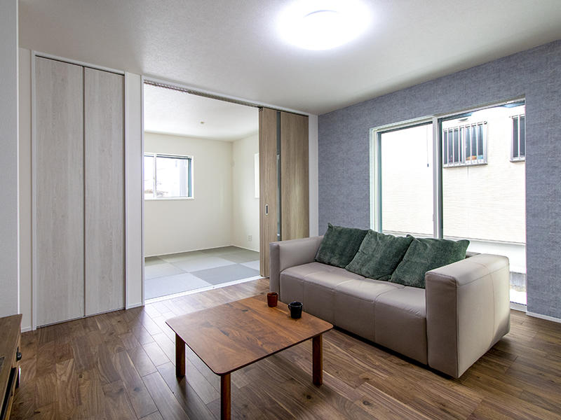 注文住宅新築事例　リビング横に和室を｜滋賀で家を建てるなら匠工房