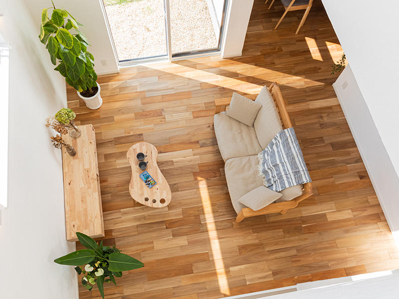 しっくいと無垢の家VENT完成 2階から|滋賀でリフォームするなら匠工房