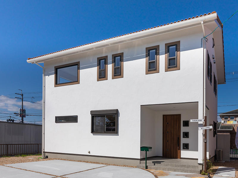 野洲市しっくいと無垢の家VENT新築施工事例