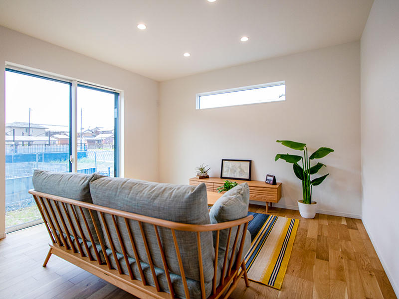 注文住宅新築完成 リビング|滋賀で家を建てるなら匠工房