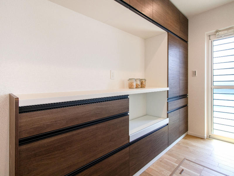 注文住宅新築完成　カップボード｜滋賀で家を建てるなら匠工房