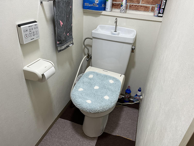 トイレリフォーム施工前　トイレ（分離型）｜滋賀でリフォームするなら匠工房