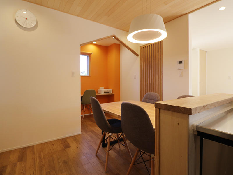 新築完成　ダイニングスペース｜滋賀で家を建てるなら匠工房