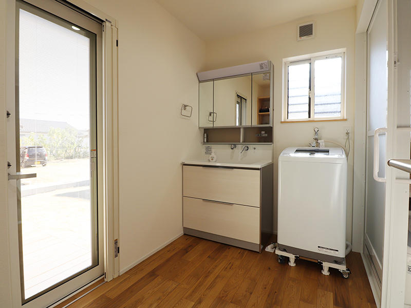 新築完成　洗面台｜滋賀で家を建てるなら匠工房