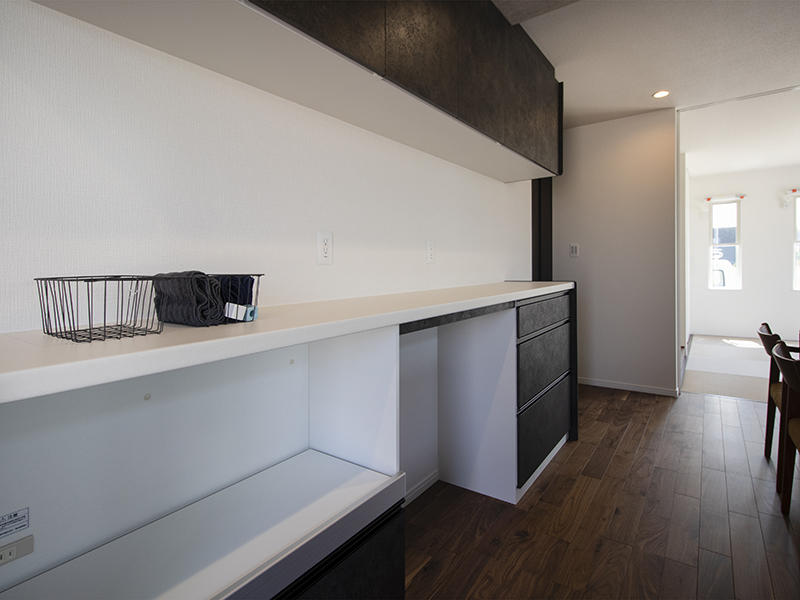 注文住宅新築完成　カップボード｜滋賀で家を建てるなら匠工房