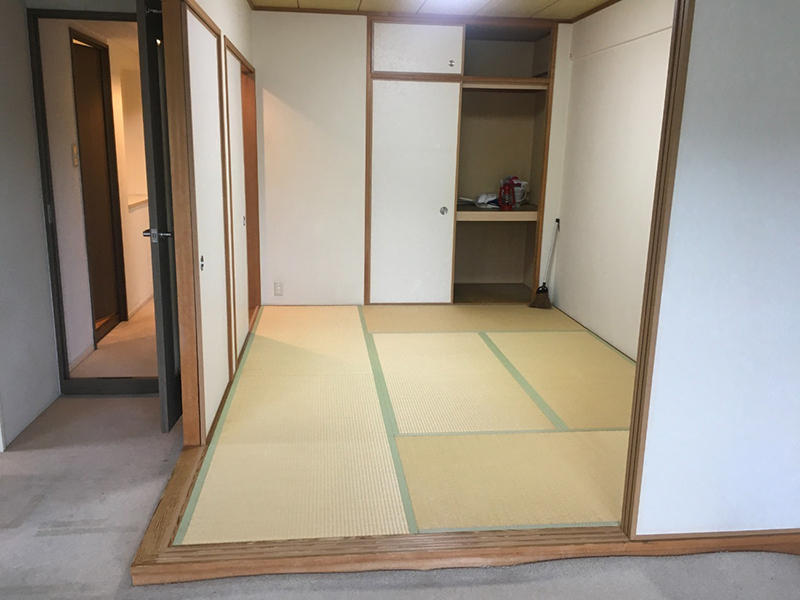 マンションリフォーム施工前　和室｜滋賀でリフォームするなら匠工房