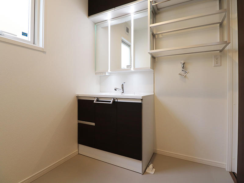 ゼロキューブ新築　洗面台｜滋賀で家を建てるなら匠工房