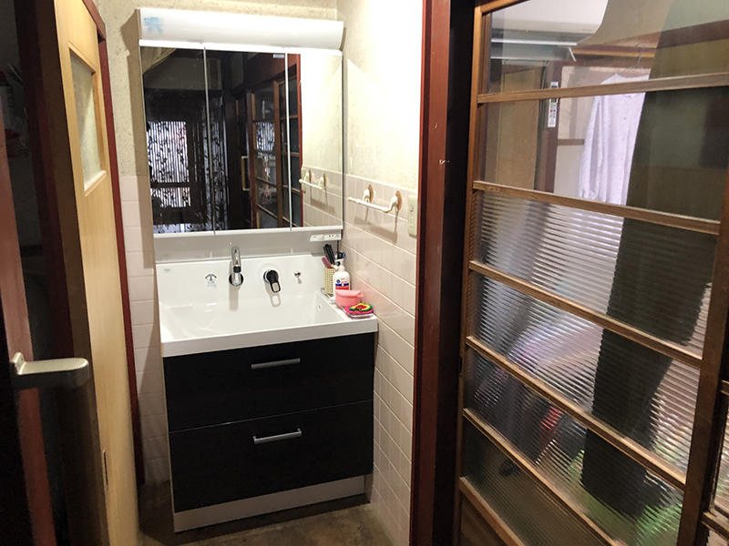 守山市洗面リフォーム施工事例