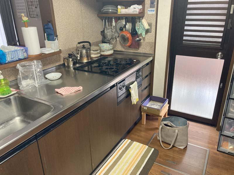 滋賀 キッチンリフォーム 施工前|滋賀でリフォームするなら匠工房