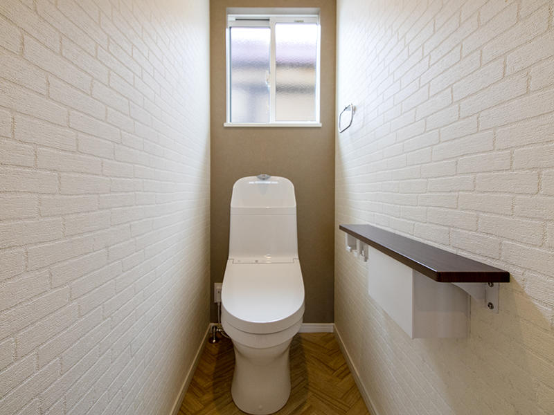 新築注文住宅完成　2階：トイレ｜滋賀で家を建てるなら匠工房