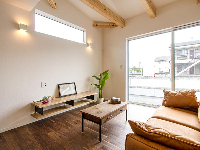 新築注文住宅完成　リビングルーム｜滋賀で家を建てるなら匠工房