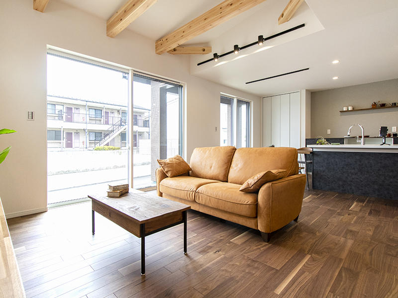 新築注文住宅完成　LDK｜滋賀で家を建てるなら匠工房