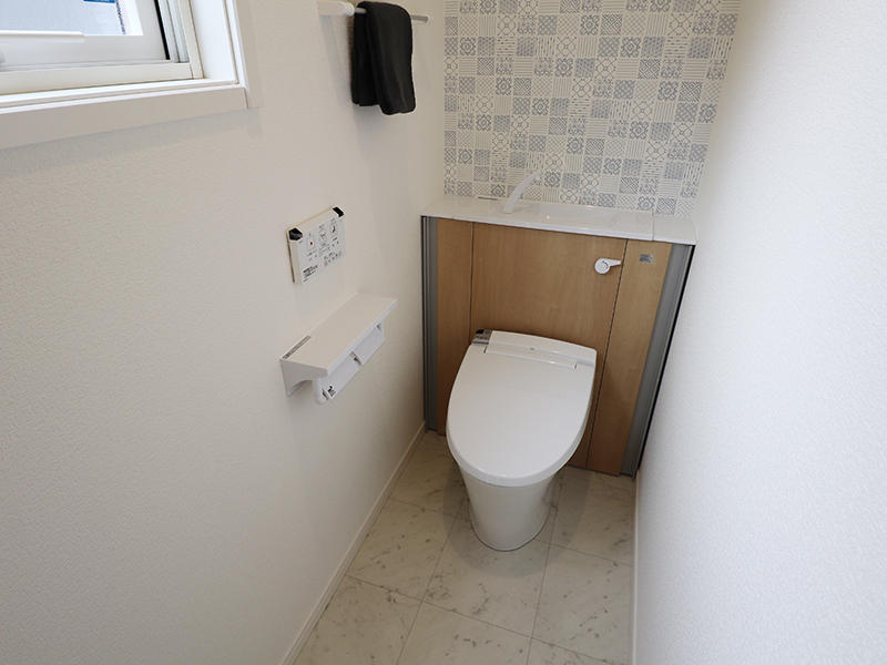 新築ゼロキューブ完成　トイレ｜滋賀で家を建てるなら匠工房