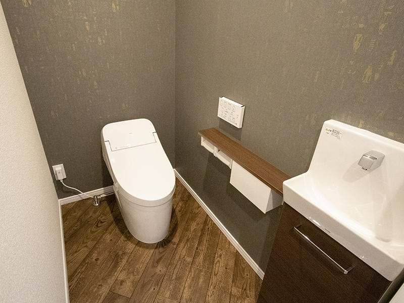 新築注文住宅完成　トイレ｜滋賀で家を建てるなら匠工房