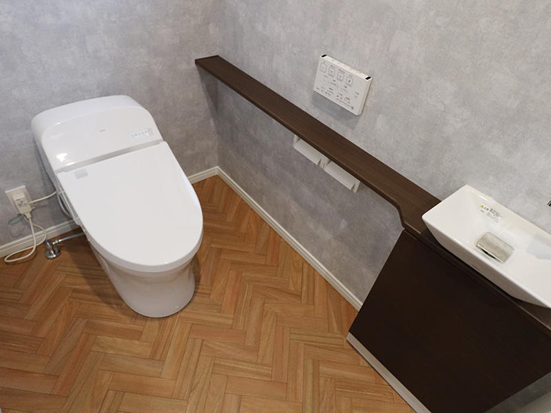 新築フォーセンス完成　トイレ　1階｜滋賀で家を建てるなら匠工房