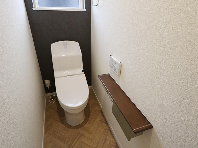 新築フォーセンス完成　トイレ　2階｜滋賀で家を建てるなら匠工房