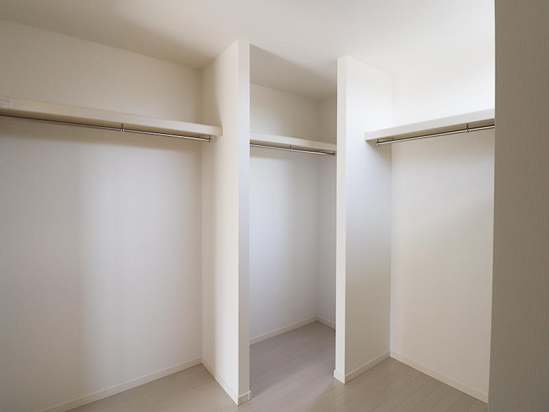 衣替えがいらないくらい収納力あり