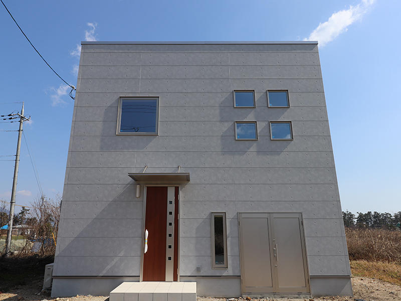 キューブ仕様の外観