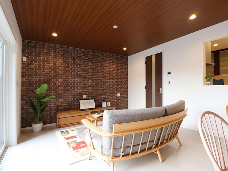 ゼロキューブ完成　リビング｜滋賀で家を建てるなら匠工房