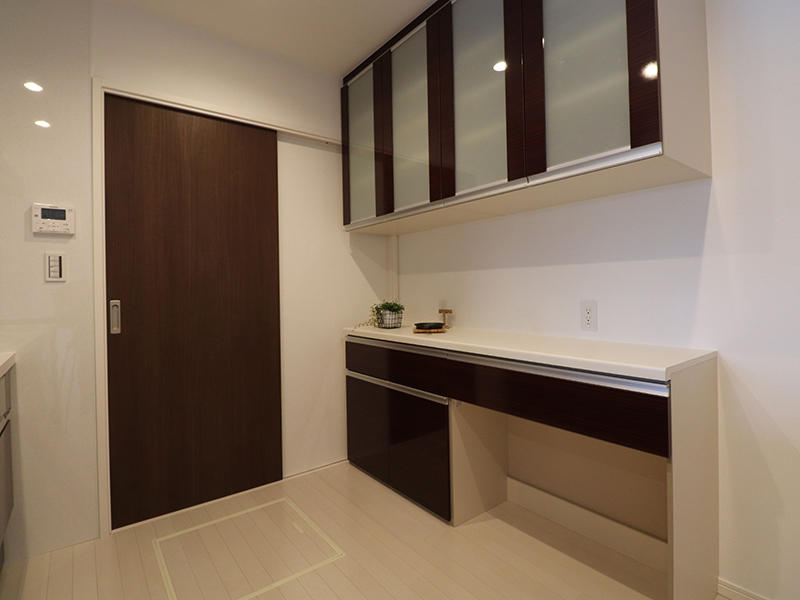 ゼロキューブ完成　カップボード｜滋賀で家を建てるなら匠工房