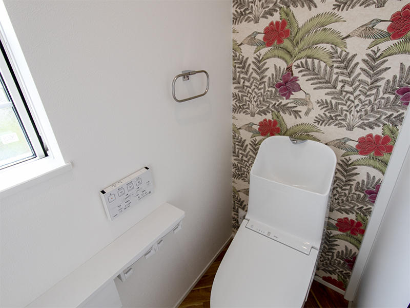 新築注文住宅完成　2階：トイレ｜滋賀で家を建てるなら匠工房