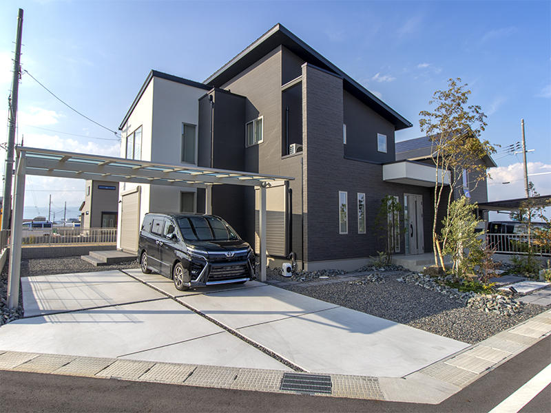 注文住宅新築完成　外構｜滋賀で家を建てるなら匠工房