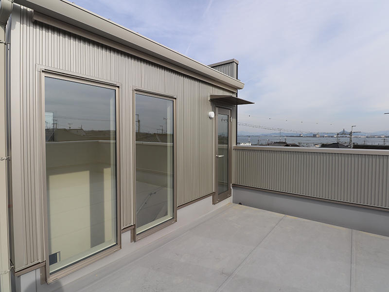 新築フォーセンス完成　屋上庭園｜滋賀で家を建てるなら匠工房