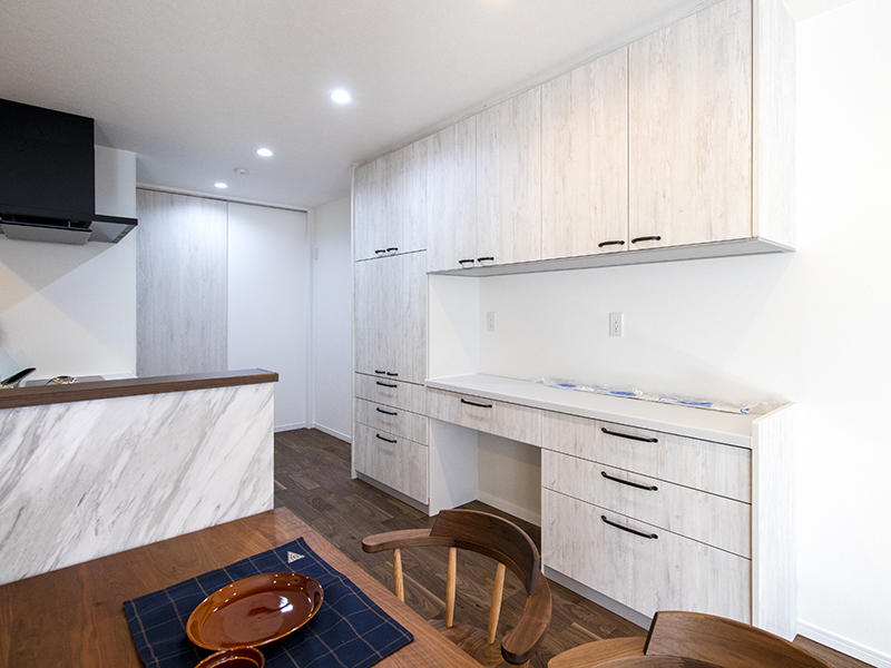 注文住宅新築完成　カップボード｜滋賀で家を建てるなら匠工房