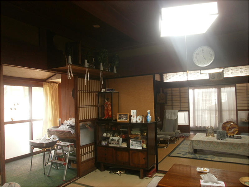 リビングリフォーム施工前　和室をリビングとして使用｜滋賀でリノベーションするなら匠工房