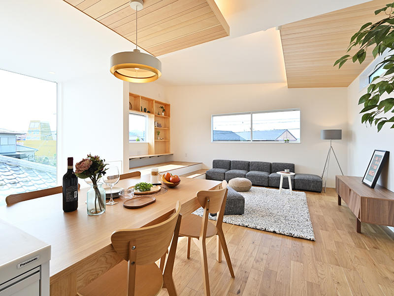 注文住宅新築完成　ダイニング｜滋賀で家を建てるなら匠工房