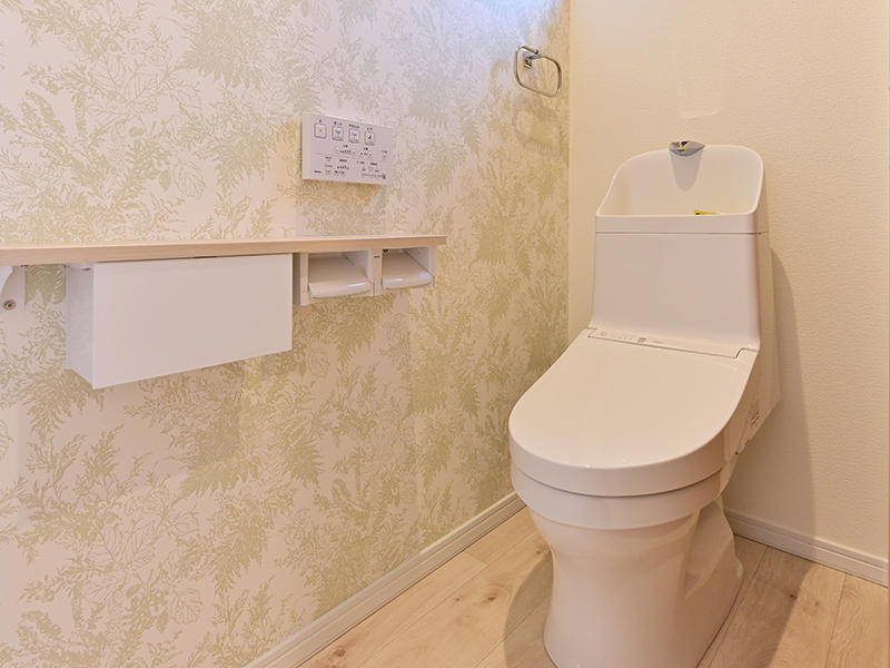 フォーセンス完成 2階トイレ|滋賀で家を建てるなら匠工房