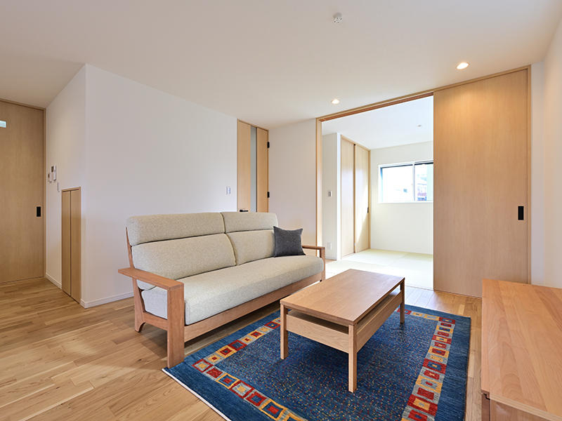 注文住宅新築完成　リビング｜滋賀で家を建てるなら匠工房
