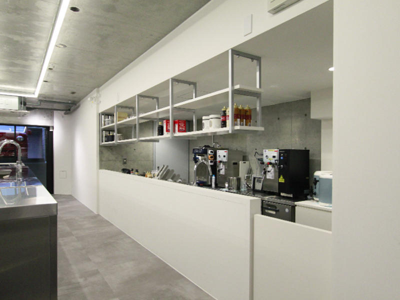 MARUMARU 雲の茶 柳馬場店様飲食店　ご要望のテストキッチンを併設｜滋賀や京都で店舗リフォームなら匠工房